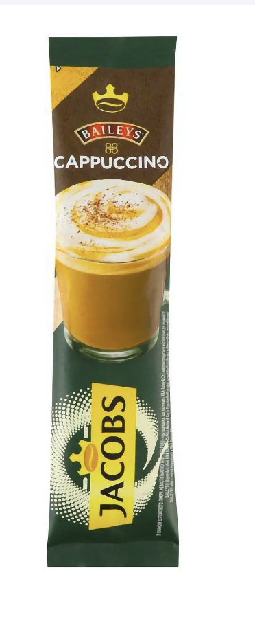 Кавовий напій Jacobs 3в1 SP Капучіно Бейліз ( блок 10 х стік 15г)